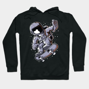 Astronaut - Skateboard Hoodie